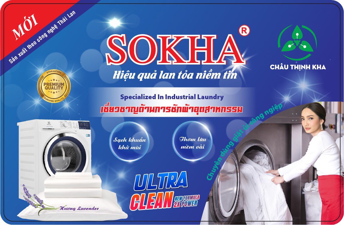 Nước giặt xả Sokha